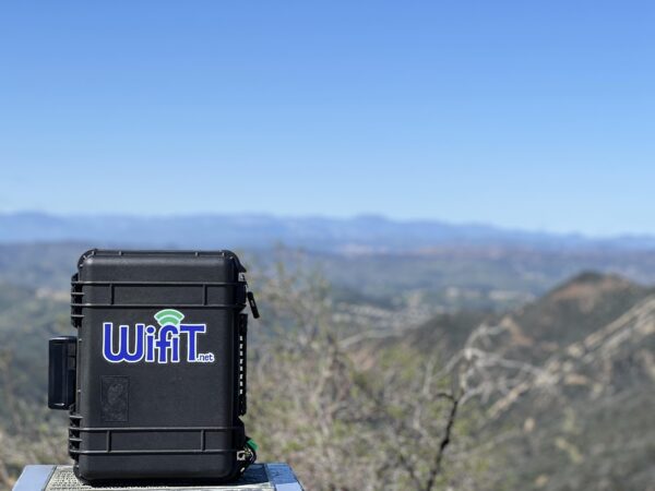 WiFiT Fusion 3 Event WiFi Kit's photo while it is being used outdoor.