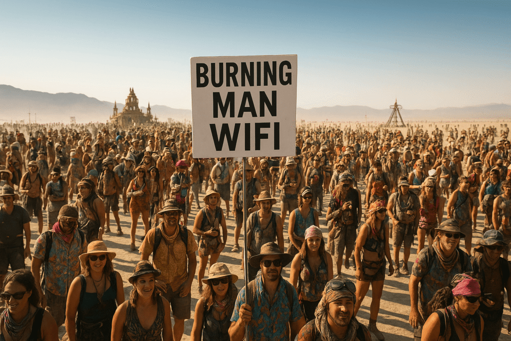 Wifi Internet at Burning Man